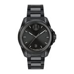 Mens BOLD Verso Black Ion-Plated Stainless Steel Watch Black Dial Product Image