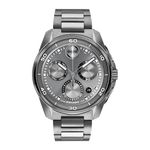 Mens BOLD Verso S Chronograph Gray Ion-Plated Stainless Steel Watch Gray Dial Product Image