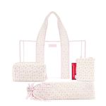 Mahjong Jelly Tote Bag Set, Quilted Ditsy Floral Product Image