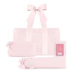 Mahjong Jelly Tote Bag Set, Ballet Pink Bow Product Image