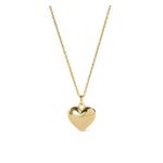 Lev Small Heart Necklace Gold Product Image