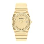 Unisex Heritage Ondoplan Gold-Tone Stainless Steel Watch Gold Dial Product Image