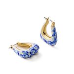 Dakota Marble Statement Earrings Product Image