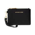 Michael Kors Leather Coin Purse Black Product Image