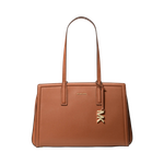 Michael Kors Laila Medium Leather Tote Bag Luggage Product Image