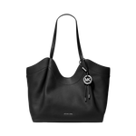 Michael Kors Nolita Large Pebbled Leather Tote Bag Heather Grey Product Image