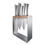 Damashiro Kinzoku 7pc Knife Block Product Image