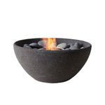 Basin Tabletop Fire Bowl Graphite Product Image