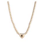 Puffy Heart Pendant Necklace Product Image