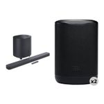 JBL BAR 500MK2 750W SNDBAR/2x COVE M1-BLK Product Image