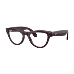 Ray-Ban Meta Skyler Transitions AI Glasses Shiny Mystic Violet/Amethyst Transitions Amethyst Transitions Shiny Mystic Violet Product Image