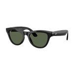 Ray-Ban Meta Skyler AI Glasses Shiny Black/G-15 Green G-15 Green Shiny Black Product Image