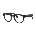 Ray-Ban Meta Headliner AI Glasses Matte Black/Clear-Blue-Violet Light Filter Clear/Blue-Violet Light Filter Matte Black Product Image