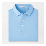Peter Millar Solid Performance Jersey Polo Medium Cottage Blue Size: Medium Product Image