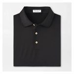 Peter Millar Solid Performance Jersey Polo Medium Black Size: Medium Product Image