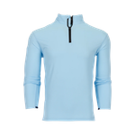 Greyson Tate Mockneck Quarter-Zip X-Large Wolf Blue Size: X-Large Product Image