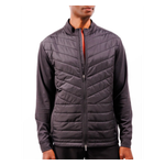Waggle Range Men's Puffer Jacket Large Black Size: Large Product Image