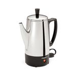 6 Cup Stainless Steel Coffee Maker Perk Product Image