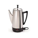 12 Cup Stainless Steel Coffee Maker Perk Product Image
