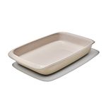Good Grips 3qt Rect Stoneware Baking Dish, Biscuit Product Image