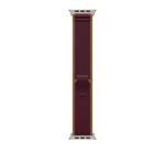 49mm Burgundy Trail Loop - S/M - Natural Titanium Finish Product Image