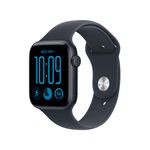 Apple Watch SE 3 GPS + Cellular 44mm Midnight Aluminum Case with Navy Blue Sport Band - S/M Product Image