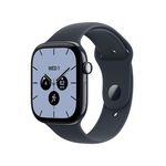 Apple Watch Series 12 GPS + Cellular 46mm Night Blue Ceramic Case with Navy Blue Sport Band - S/M Product Image