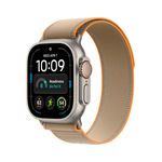 Apple Watch Ultra 4 GPS + Cellular 49mm Natural Titanium Case with Sand Trail Loop - M/L Product Image