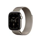 Apple Watch Series 12 GPS + Cellular 42mm Natural Titanium Case with Natural Milanese Loop Product Image