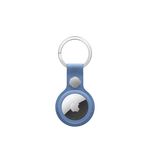 AirTag FineWoven Key Ring - Wildflower Blue Product Image