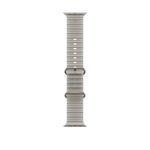 49mm Translucent Gray Ocean Band - Natural Titanium Finish Product Image