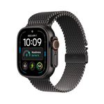 Apple Watch Ultra 4 GPS + Cellular 49mm Black Titanium Case with Black Titanium Milanese Loop - M Product Image