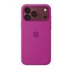 iPhone 18 Pro Max Silicone Case with MagSafe – Magenta Product Image