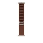 49mm Burgundy Alpine Loop - Large - Natural Titanium Finish Product Image