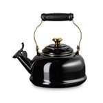 1.7qt Classic Whistling Kettle w/ Light Gold Knob, Onyx Product Image