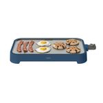 12" x 22" XL Ceramic Electric Griddle, Indigo Blue Product Image