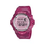 Ladies Baby-G Camo Digital Pink Resin Watch Product Image