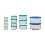 26pc Mixed Snugfit Glass Food Storage Set Product Image