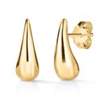 Teardrop Earrings Gold Product Image