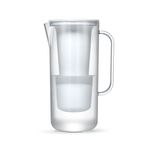 LifeStraw Home Essential 7-Cup BPA-Free Water Filter Pitcher, White Product Image