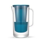 LifeStraw Home Essential 10-Cup BPA-Free Water Filter Pitcher, Sea Blue Product Image
