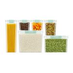 6pc Plastic Canister Set Product Image