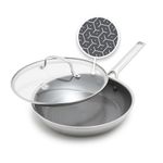 Apex Stainless Steel 12" Pan w/ Lid Product Image