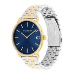 Mens Elliot Two-Tone Stainless Steel Watch Navy Dial Product Image