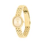 Ladies Harlow Gold-Tone Stainless Steel Watch Gold Dial Product Image