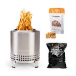 7" Mesa XL Smokless Tabletop Fire Pit  Bundle Stainless Product Image