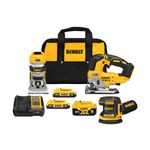 20V MAX 3-Tool Combo Kit - Orbital Sander, Router, Jig Saw Product Image