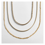 BaubleBar Anita Waterproof Necklace Set Gold Product Image