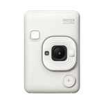 Fujifilm instax mini LiPlay Hybrid Instant Camera Bundle Misty White Product Image