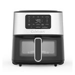 Cuisinart 6-Quart Basket Air Fryer Black Stainless Product Image